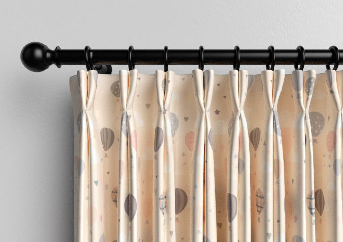 Balloon Festival, Soft Cream - Made to Measure Curtains - Image 10